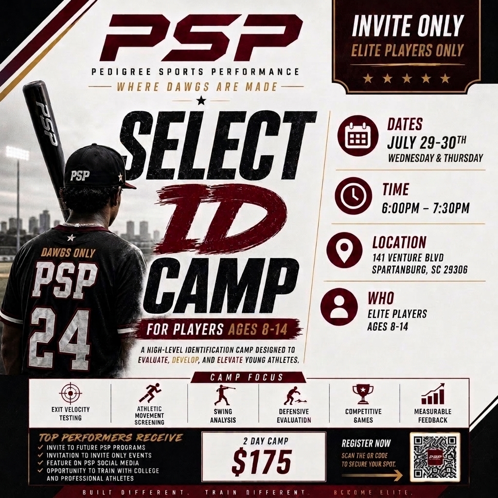 PSP Select ID Camp Official Flyer